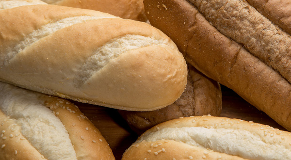 Hoagies bread background