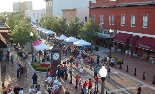 Downtown Sanford, Florida clock