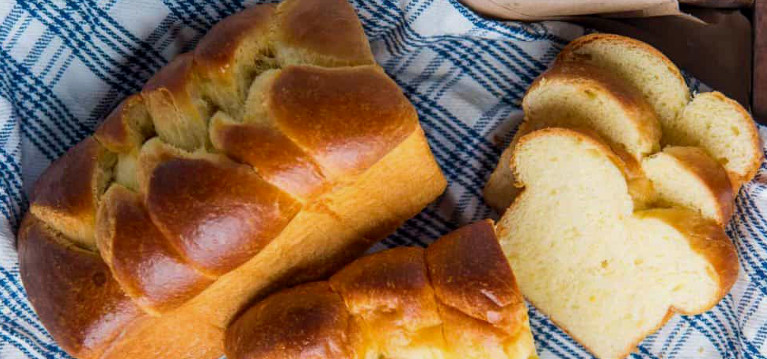 Image Brioche Challah Loaf