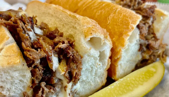 Photo Philly Cheesesteak Hoagie